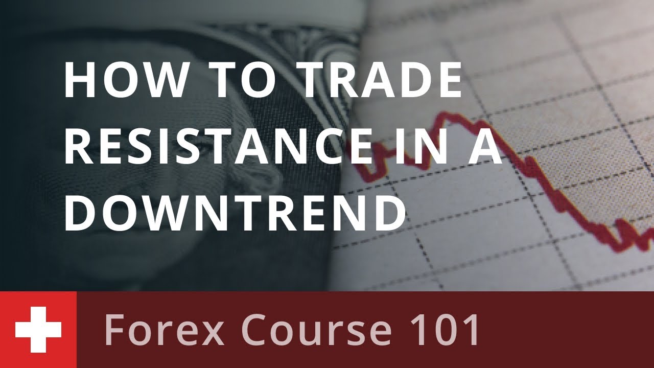 Forex Course 101: How to trade Resistance in a Downtrend - YouTube