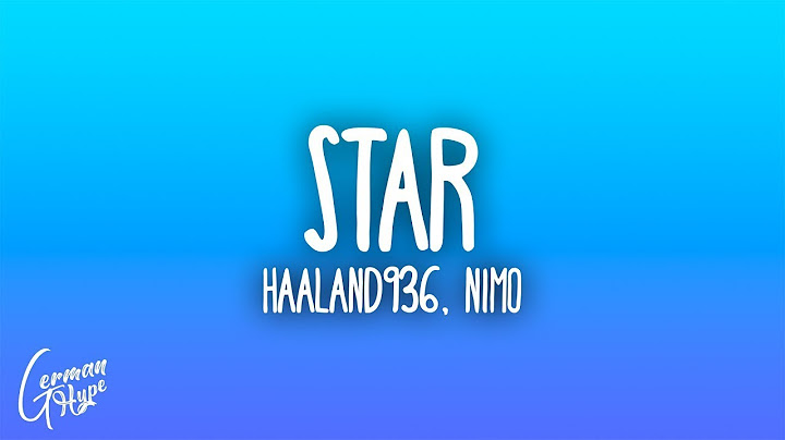 Haaland936 x Nimo - Star (prod. by Jumpa) (Lyrics) 1HOUR