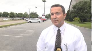 RAW VIDEO: Police spokesman talks about false report of shooting in MB bank