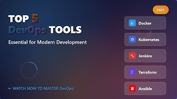 Top 5 DevOps Tools for Beginners: Docker, Kubernetes, Jenkins & More!