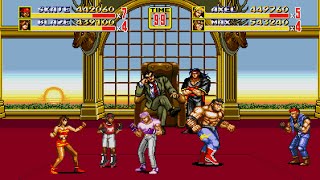 Streets of Rage 2 New Era 4 player Netplay 60fps