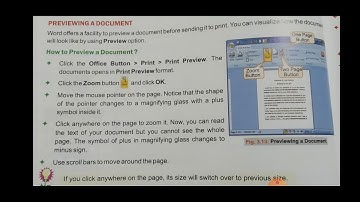 std:-5 ch-3 more on Microsoft Word 2007 part-3