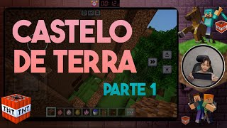 🏰 Construindo um Castelo de Terra em Minecraft - Parte 01