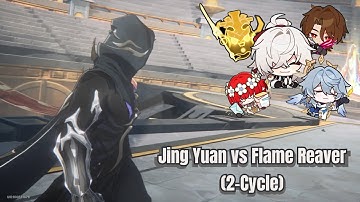 Jing Yuan vs MoC Flame Reaver 2c | Memory of Chaos 3.1 | HONKAI: STAR RAIL