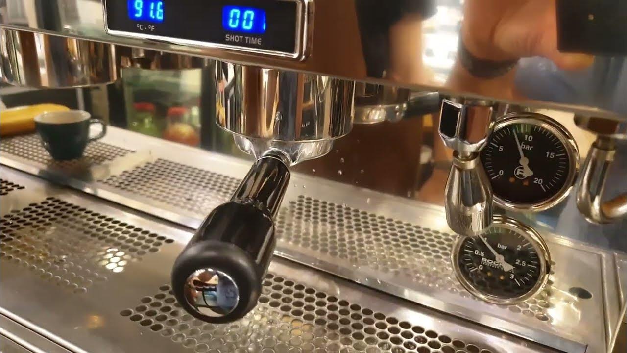 How to backflush an Espresso machine Rocket R9 YouTube