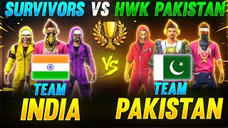 Survivors VS Hwk Pakistan🔥 India Vs Pakistan Clash Squad Battle - Garena Free Fire screenshot 4