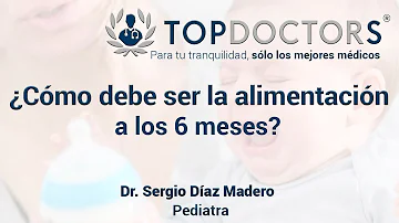 ¿Cuántas veces al día debo dar sólidos a mi hijo de 6 meses?