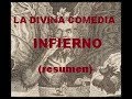 LA DIVINA COMEDIA INFIERNO RESUMEN