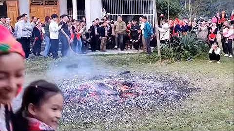 Lễ hội nhảy lửa của dân tộc dao tại xã Tân Bắc huyện Quang Bình