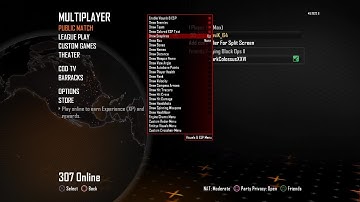 Black ops 2 - reflex v4 cracked mod menu ps3 jailbreak dex