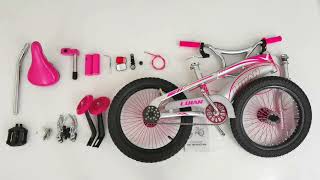 How to assemble a child's bike with V brake LUIAN Bicicleta 16NR 20 NR