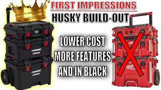 NEW HUSKY BUILDOUT  BEST Modular Toolbox for the MONEY?