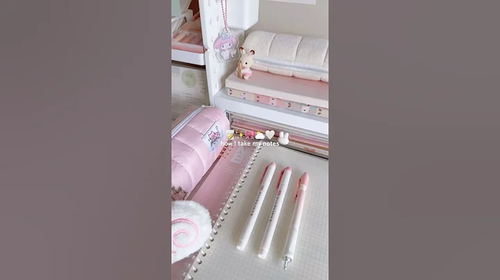 here’s how I take my notes 📝✨ #study #notes #aesthetic #handwriting #studying #studymusic #pink