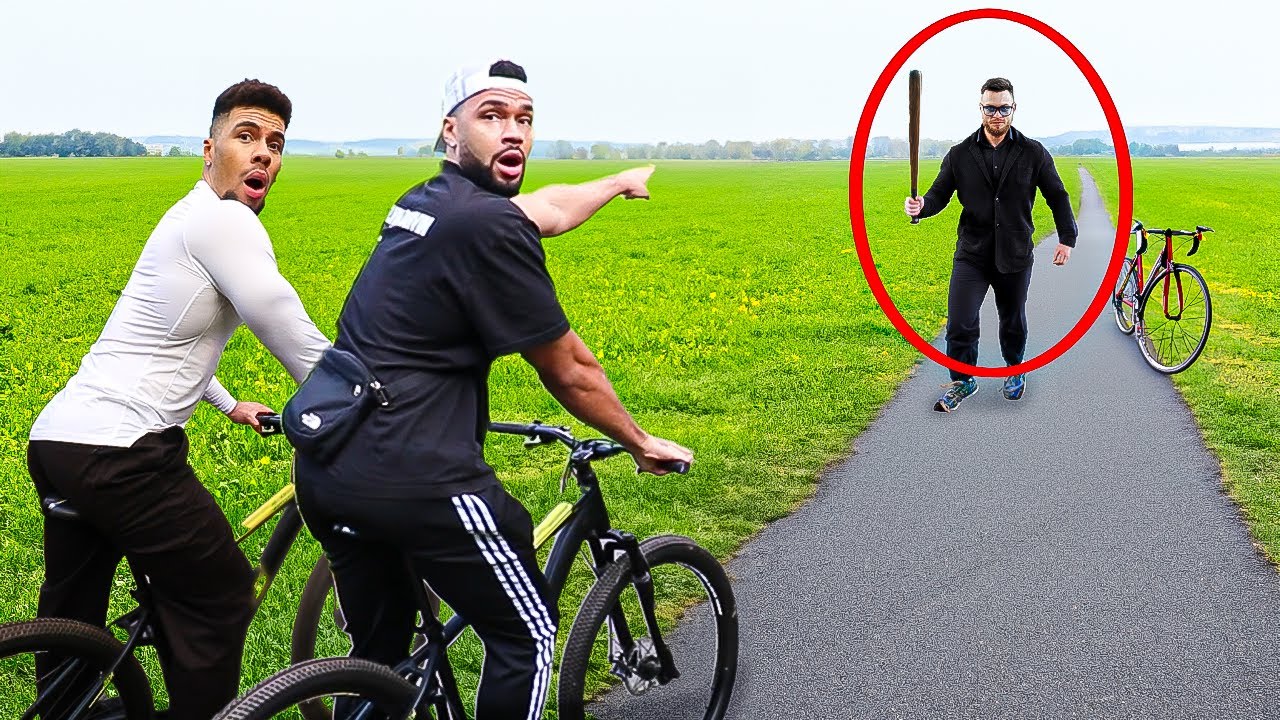 EIN FAHRRAD SOLANGE VERFOLGEN BIS ES ANHÄLT !!!