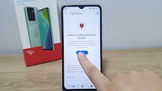 Como ativar ou desativar o Play Protect no Itel A05s