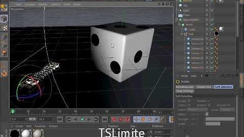 How to model a dice on cinema  4D