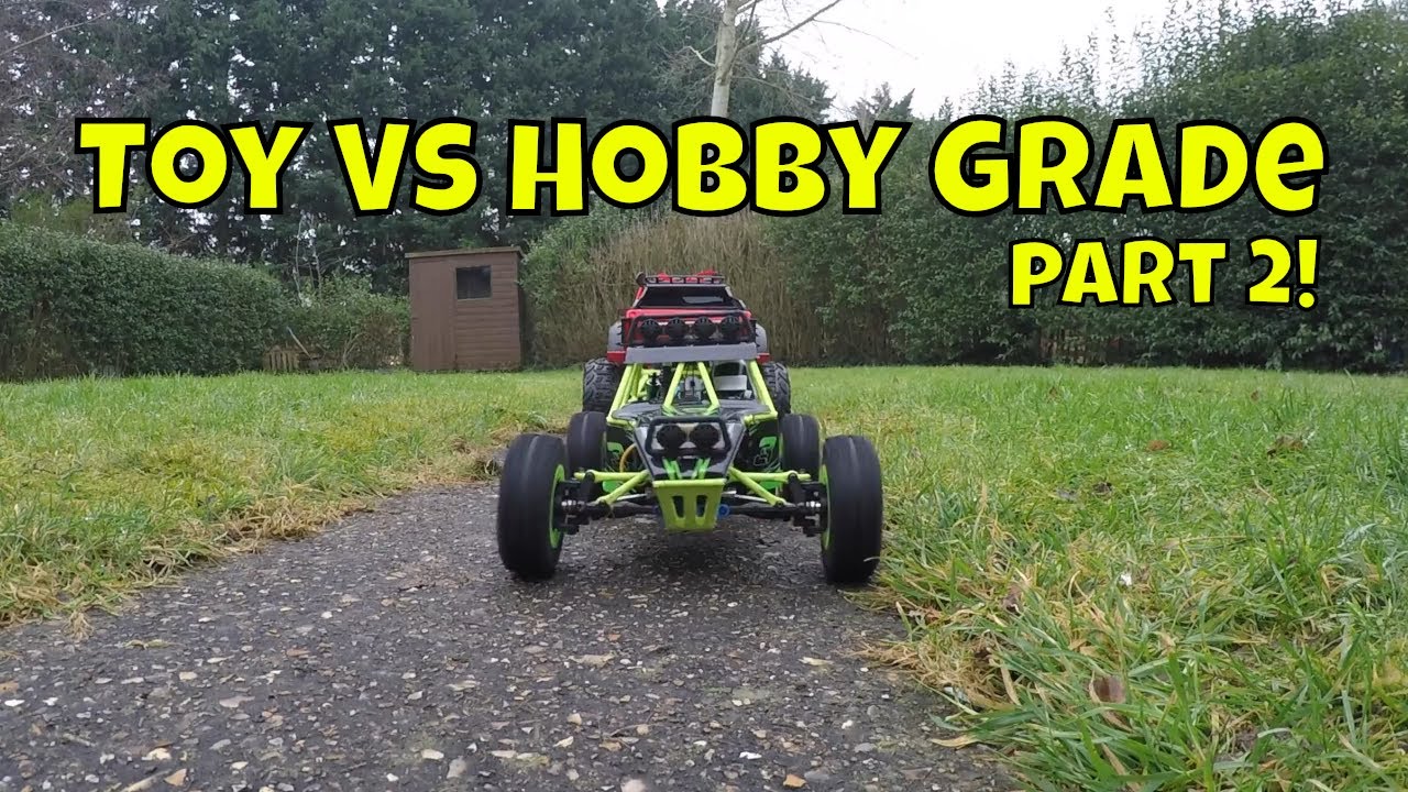 How to upgrade your Toy RC truck. Tug of war Round 2 Vs Hobby grade