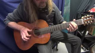 Video thumbnail of "John Malcolm Isolation Row FACFAC Tuning Further Explorations. Improvised"