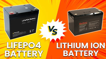 LiFePO4 Battery vs Lithium Ion Battery - A Battery Comparison! (Which One Should You Use?)