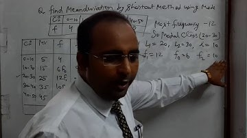 Mean deviation by mode /Maths/Statistics/J. N. S. Education