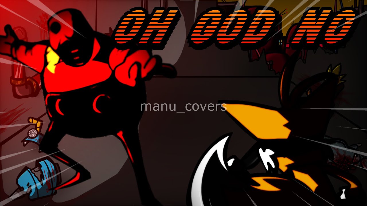 OH GOD NO but Starved Eggman and Tails sings it. ( VS MARIO´S MADNESS V2 ) - FNF