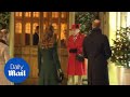 Prince William appears to say 'Bye Gran' to the Queen in sweet moment