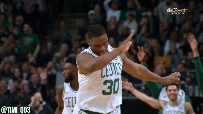 Celtics Fans Go Crazy Over Guerschon Yabusele's Hilarious 3-Point  Celebration 