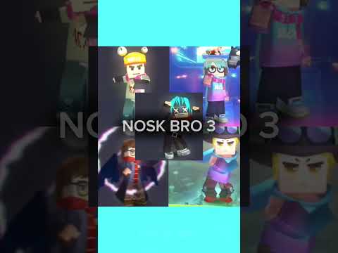 NOSK BRO VS NOSK🔥 #1v1 #blockmango #edit #fun #boring