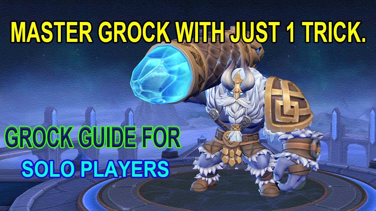 (short guide)HOW TO MASTER GROCK?(MOBILE LEGENDS 2020)