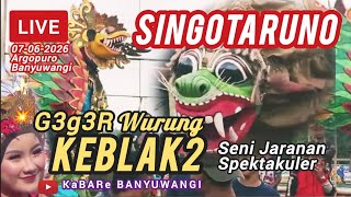 LIVE SINGOTARUNO Seni Jaranan Spektakuler Hari Ini Live Argopuro Sukowidi Banyuwangi Jawa Timur