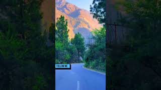 Mountain Serenity: A Peaceful Drive Through Lush Green Scenery | Road to Tranquility