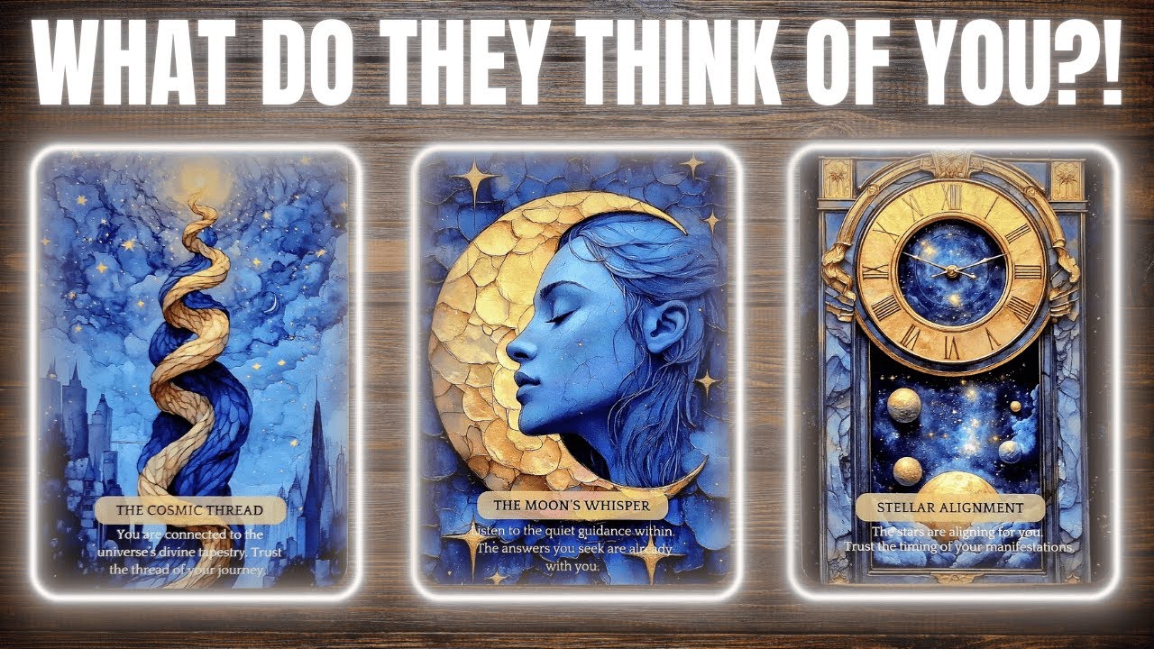 🔎💭 WHAT DO THEY THINK OF YOU❓️❗️🤔❤️‍🔥✨️ PICK A CARD 🔮