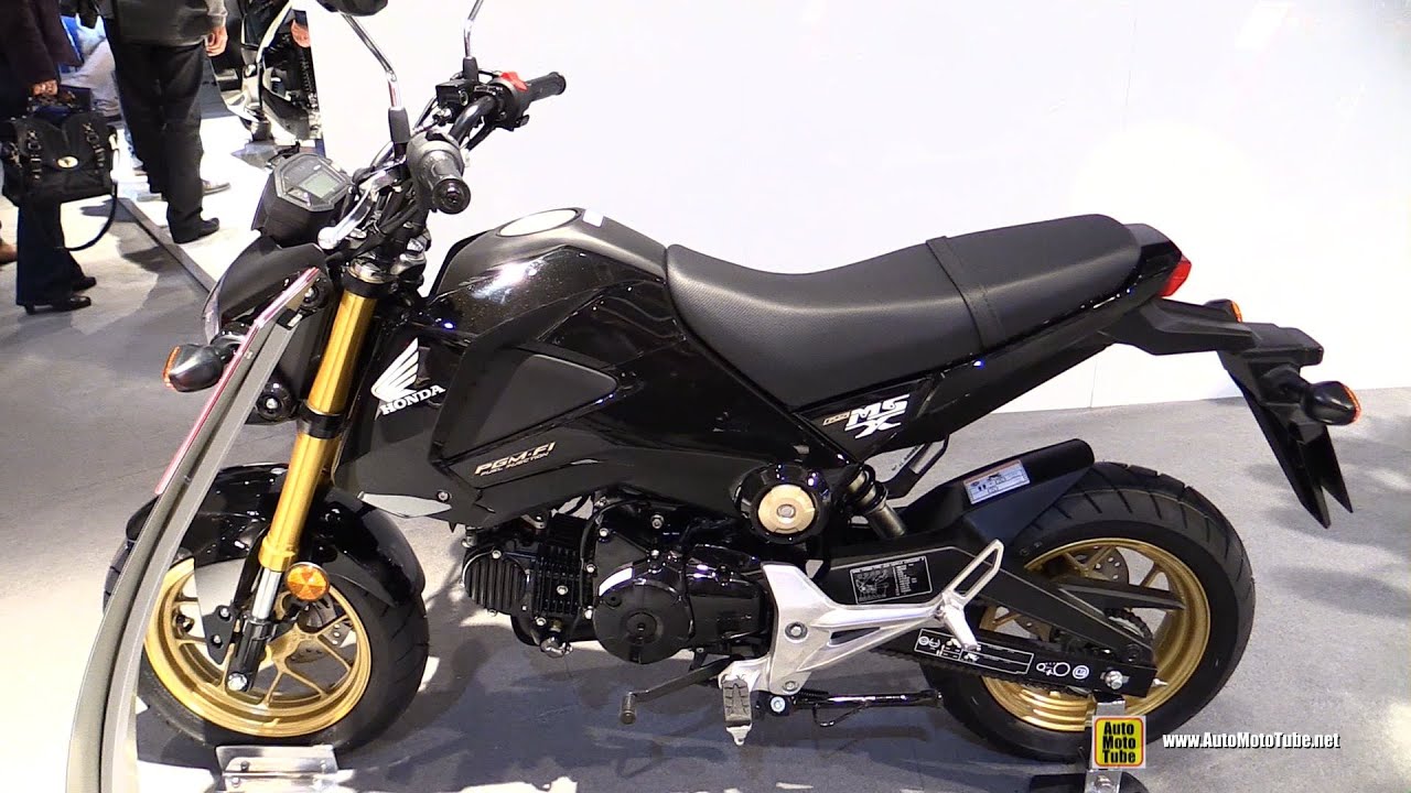 2015 Honda MSX 125 - Walkaround - 2014 EICMA Milan Motorcycle ...