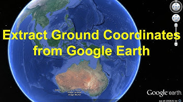 Extract Coordinates Lat Long from Google Earth Pro | then export to UTM