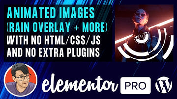Animated Images and Elementor Background Sections with No Extra Plugin or Code - using Canva