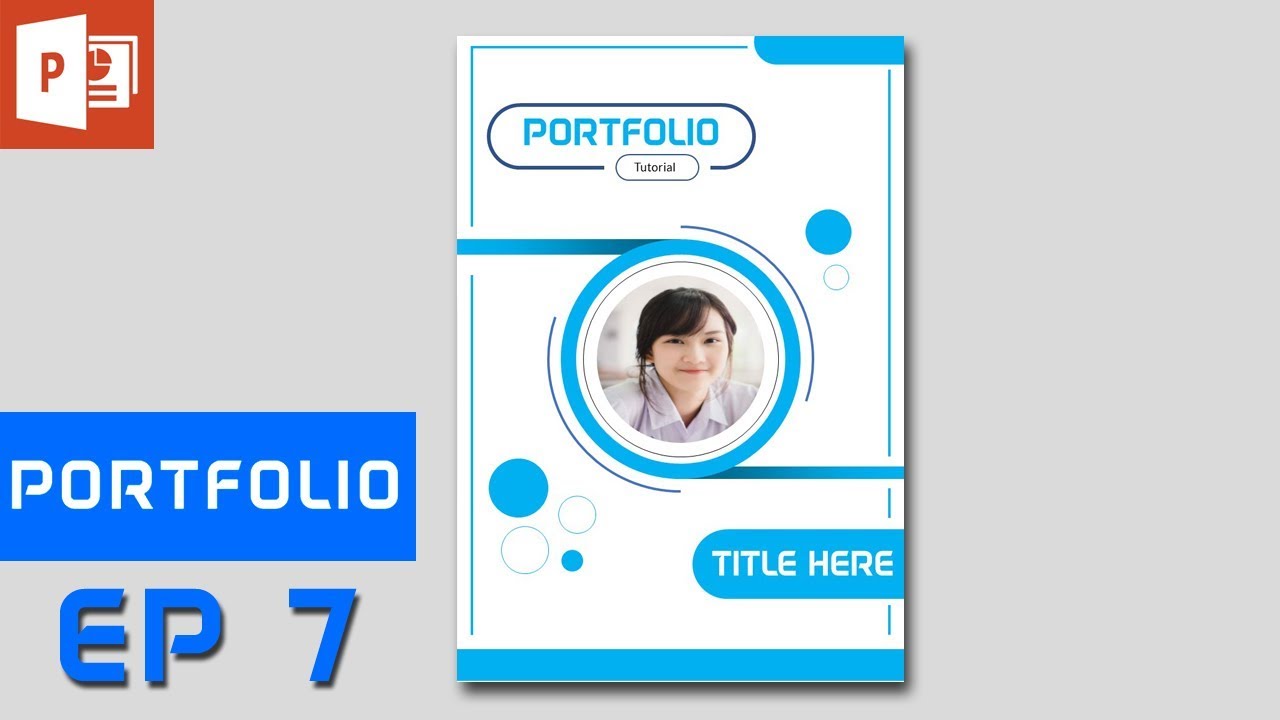 หน้าปก พาวเวอร์พ้อย  New  วิธี ทํา Portfolio ด้วย PowerPoint - Portfolio Design - ทํา Portfolio สัมภาษณ์งาน