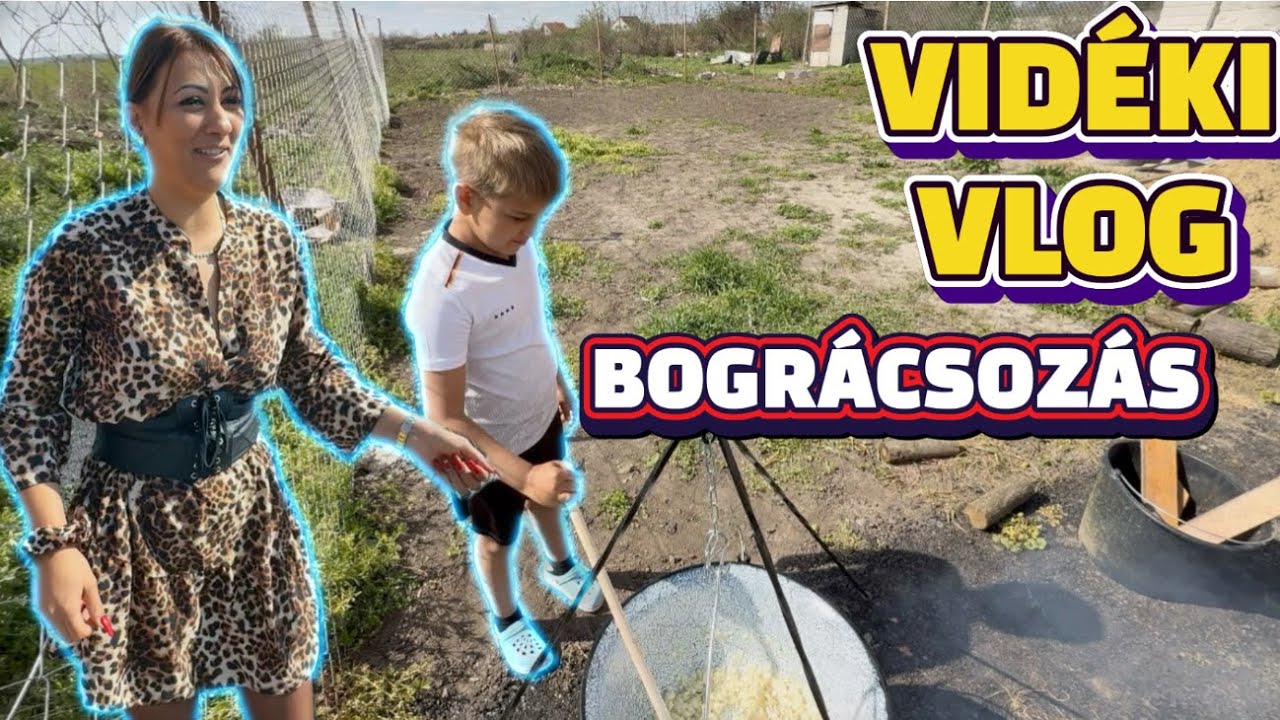 |VIDÉKI|🫣|VLOG|😬| A NAGY BOGRÁCSOZÁS|🍺🤣