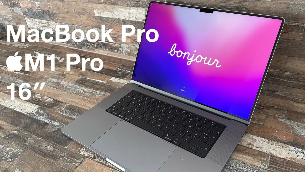 MacBook Pro 16 pouces M1 Pro 2021 - Gris Sidéral - Déballage et  Présentation 