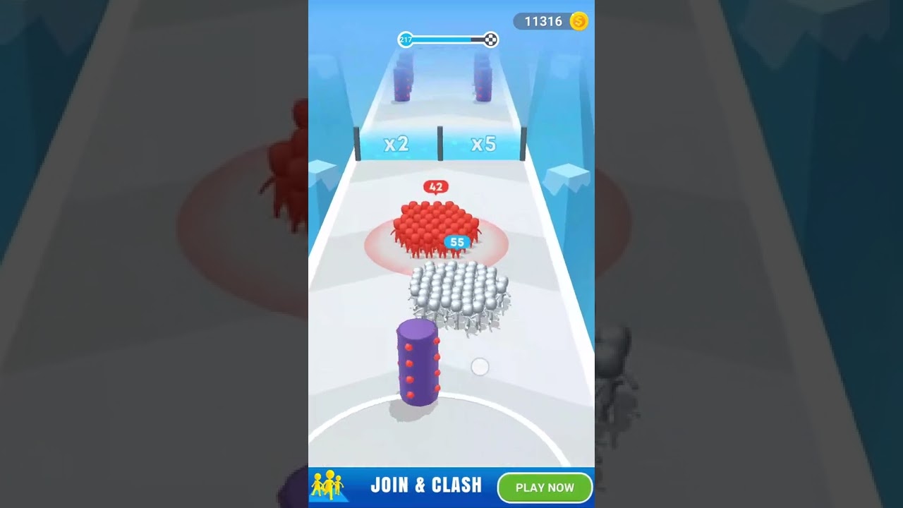 Count Masters: Stickman Games - Level 217 Walkthrough