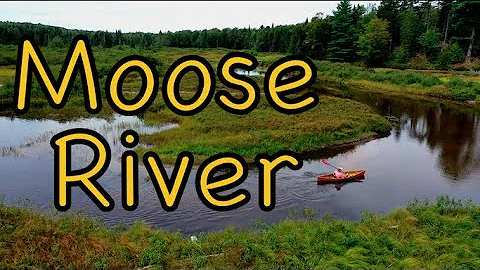 The Moose River In The Adirondacks NY State