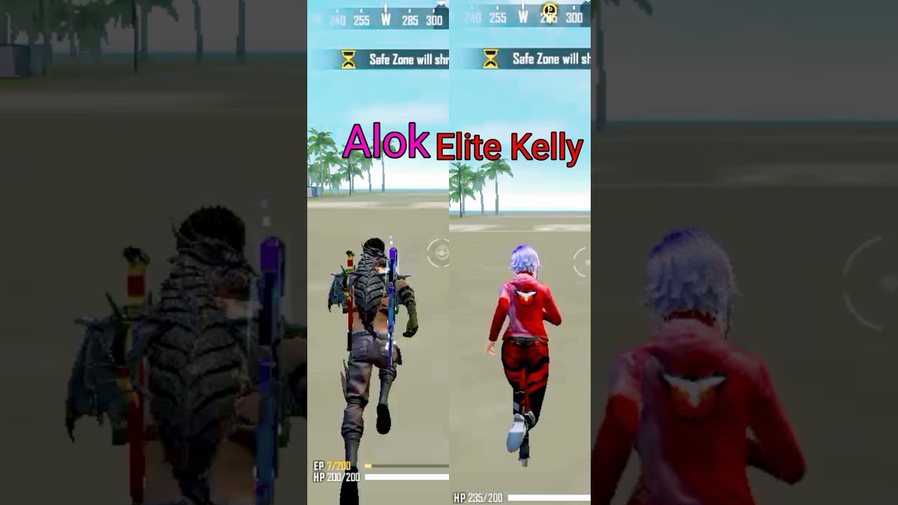 Alok vs elite Kelly moment speed test 🔥🔥 | Mj infinity Gaming 