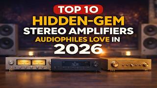Top 10 Hidden-Gem Stereo Amplifiers Audiophiles Love in 2026 — Exceptional Sound \u0026 Value