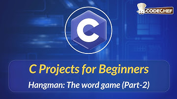 Hangman: The word game (Part-2) | C Projects for Beginners