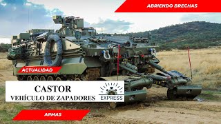 Veiculo de Engenharia de Combate CASTOR VCZ pronto para romper as linhas inimiga