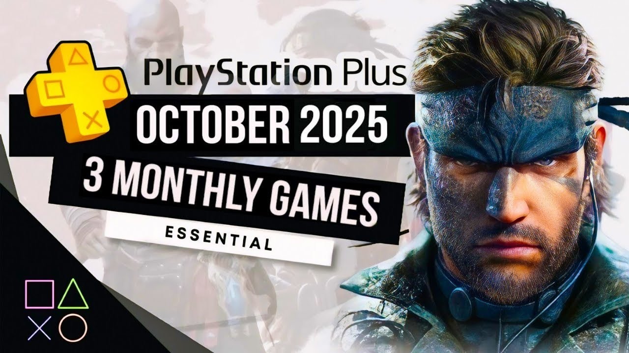 PlayStation Plus Essential October 2025 Monthly Games | PS Plus October ...