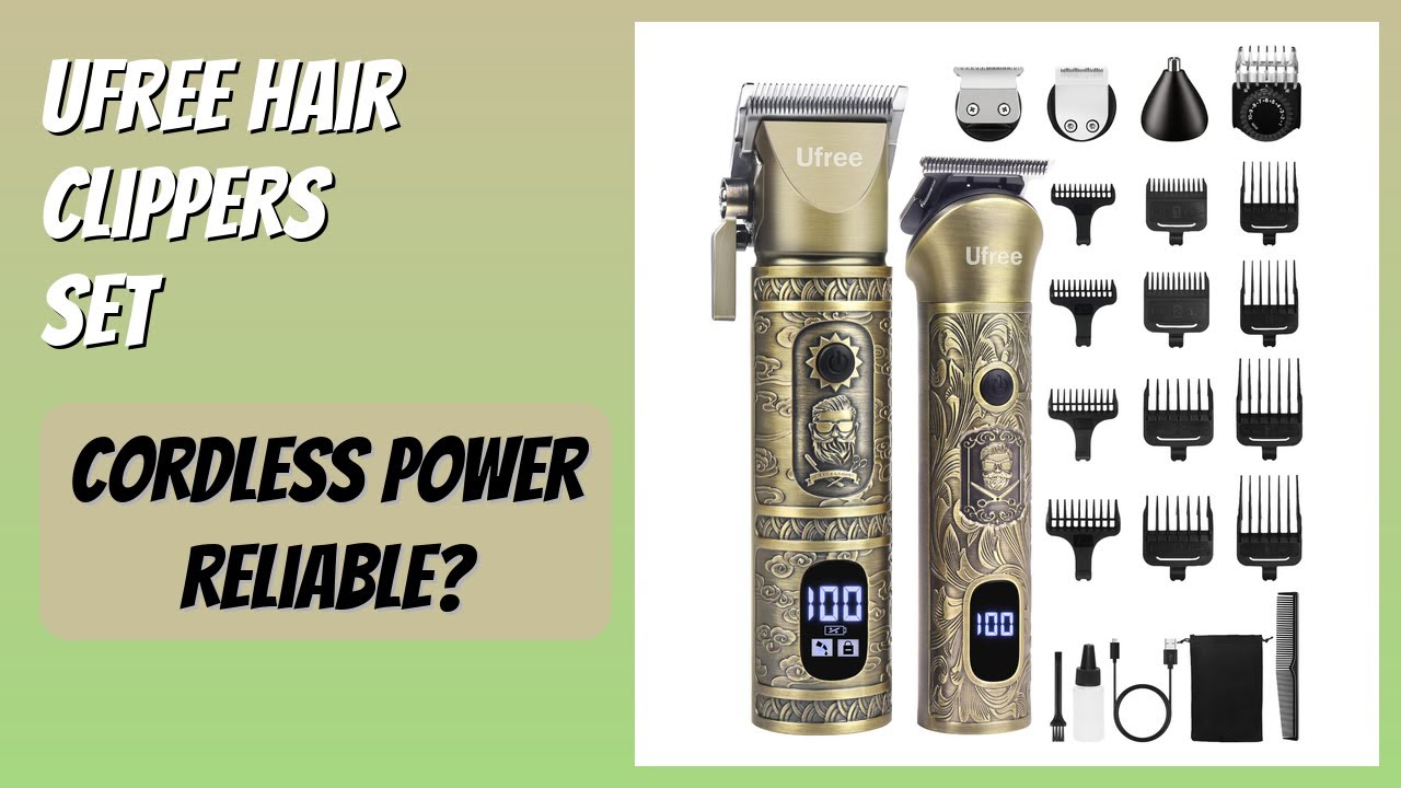 REVIEW (2026): Ufree Hair Clippers Set. Features