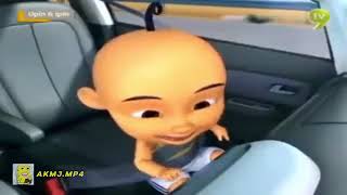 Upin Dan ipin jalan dengan milos