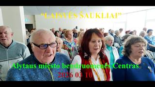 'Laisvės šaukliai' Alytaus m. bendruomenės centre 26 03 10