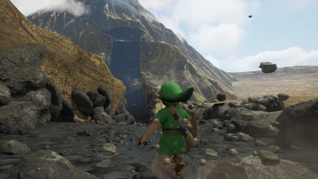 Zelda: Ocarina of Time Remake in Unreal Engine 5.2 available for download  to everyone