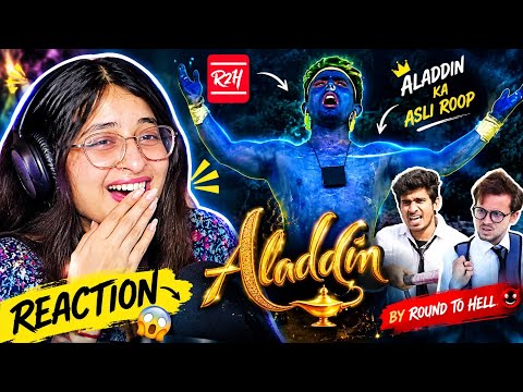 Aladdin by round to hell Reaction 🔥😱 | So funny 🤣  | NidhiUnfiltered | #reaction  #roundtohell 